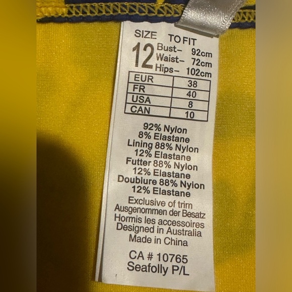 SEAFOLLY Brazilian Florence bikini bottom NWOT - Picture 10 of 12